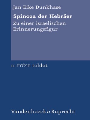 cover image of Spinoza der Hebräer